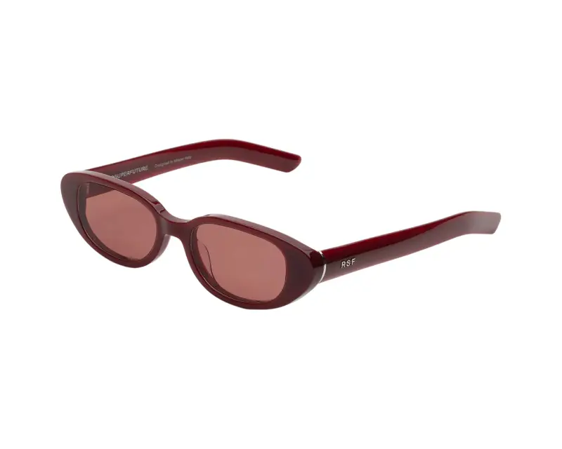 Unisex AN3 VEGA BORDEAUX Occhiali da sole Acetato Bordeaux Bordeaux Geometrica Normale