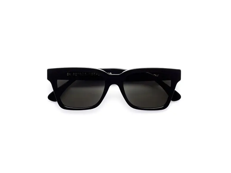 Retrosuperfuture Unisex C2N America Black Occhiali da sole Acetato Nero Nero Squadrata miniatura 2