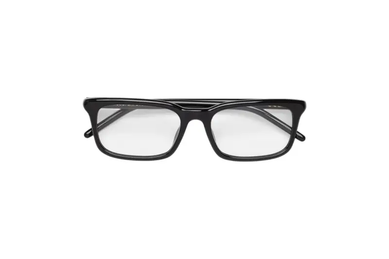 Unisex EHE NUMERO 146 NERO Montature da vista Acetato Nero Squadrata miniatura 2