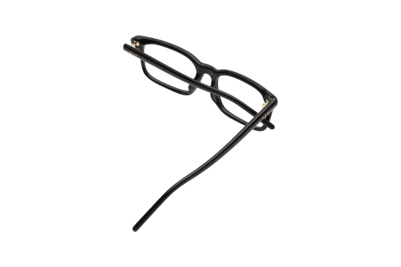 Unisex EHE NUMERO 146 NERO Montature da vista Acetato Nero Squadrata miniatura 3