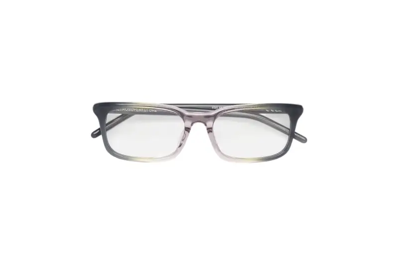 Unisex EQO NUMERO 146 SIDE FADE Montature da vista Acetato Verde Squadrata miniatura 2