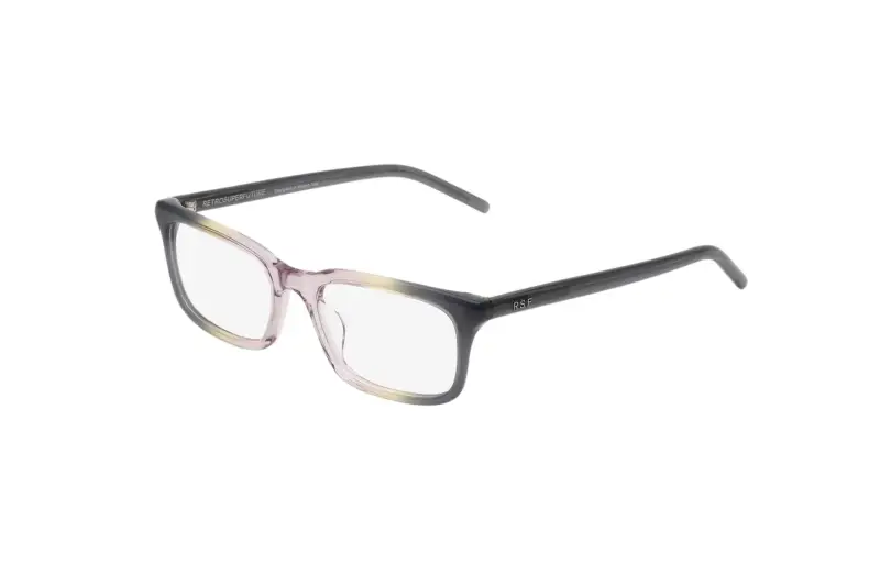 Unisex EQO NUMERO 146 SIDE FADE Montature da vista Acetato Verde Squadrata
