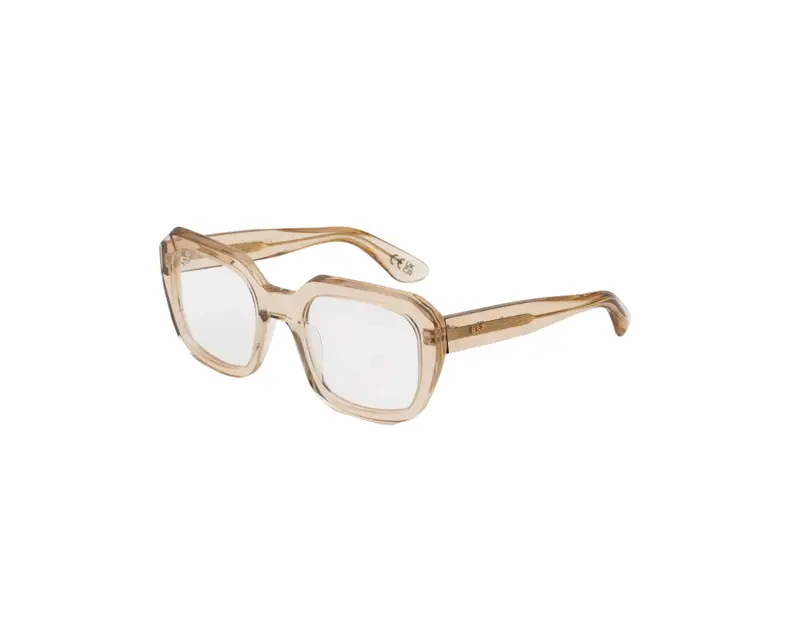 Retrosuperfuture Unisex ET4 Numero 125 Cream Montature da vista Acetato Beige  Squadrata