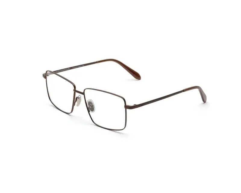 Retrosuperfuture Unisex HA9 NUmero 139 Dark brown Montature da vista Metallo Marrone  Squadrata