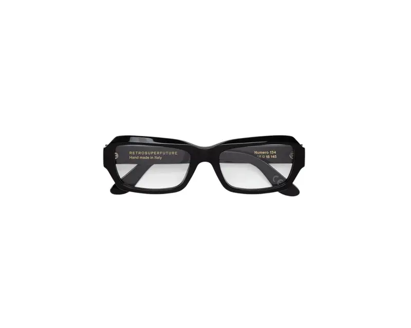 Retrosuperfuture Unisex HR8 Numero 134 Nero Montature da vista Acetato Nero Squadrata miniatura 2