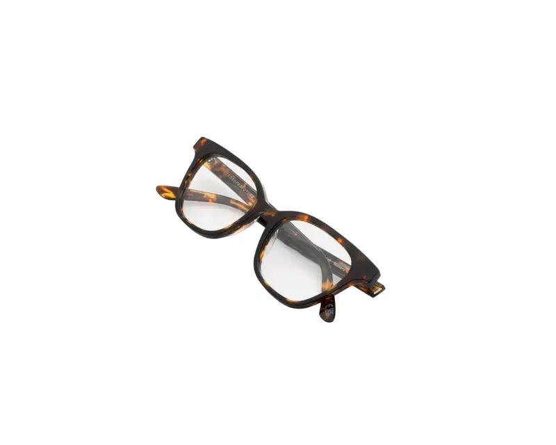 Retrosuperfuture Unisex HZO Numero 131 Burnt Havana Montature da vista Acetato Havana Squadrata miniatura 2