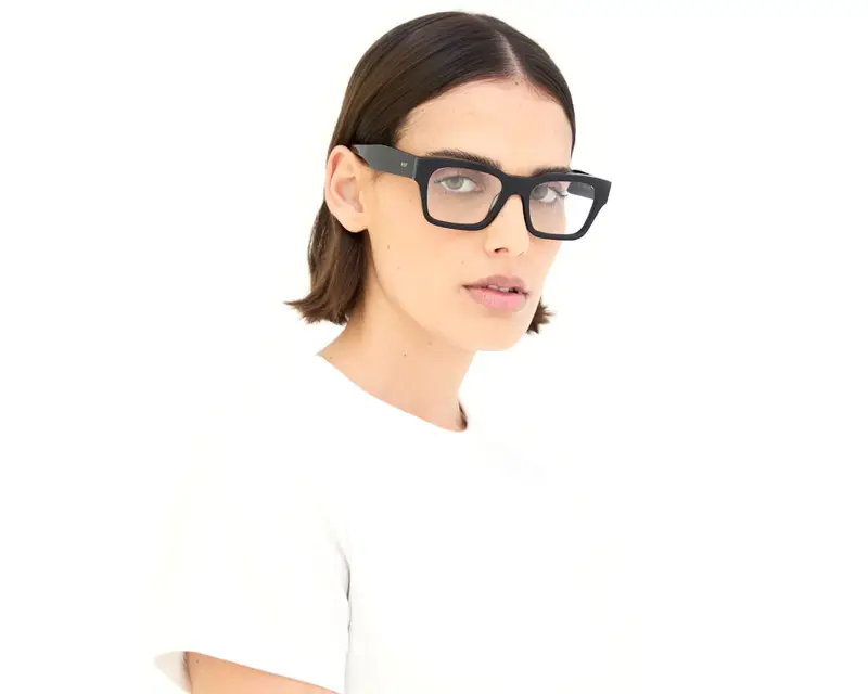 Retrosuperfuture Unisex I2L Numero 119 Black Montature da vista Acetato Nero Squadrata miniatura 2