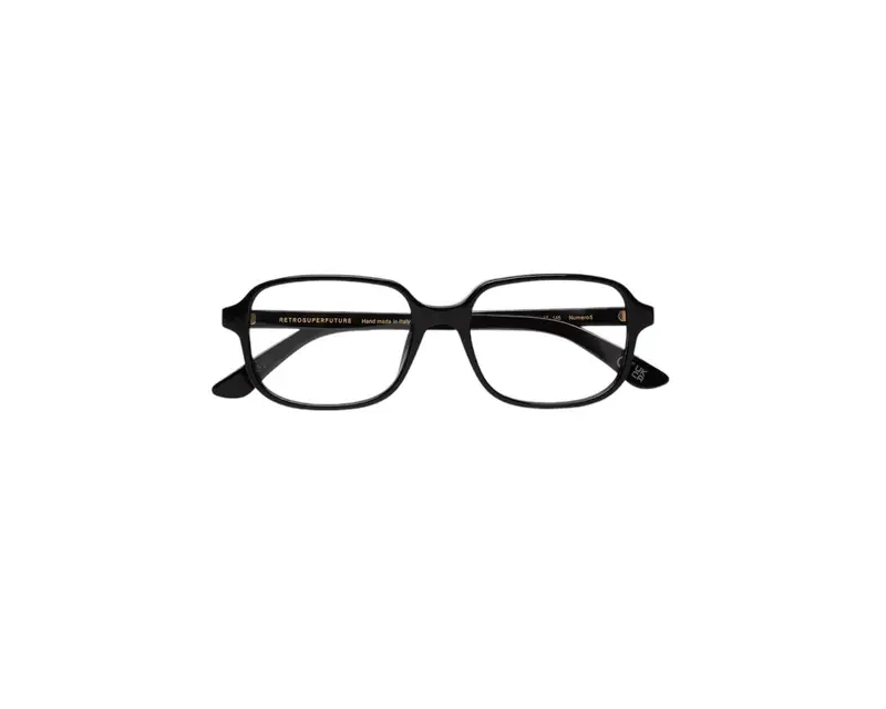 Retrosuperfuture Unisex J0L Numero 05 Nero Montature da vista Acetato Nero Squadrata miniatura 2