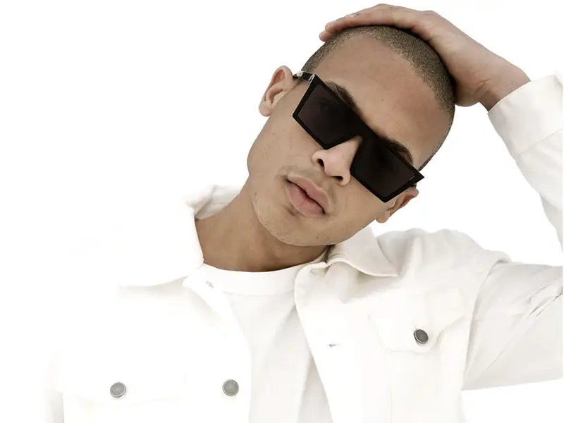 Retrosuperfuture Unisex L2X W Black Occhiali da sole Acetato Nero Nero Squadrata Normale miniatura 2