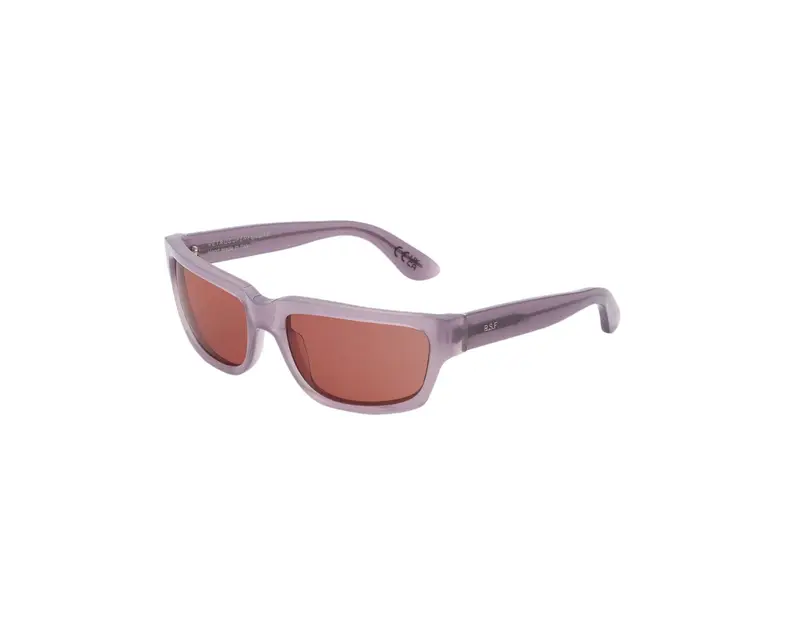 Retrosuperfuture Unisex NUB Thelonius Porpora Occhiali da sole Acetato Porpora/Rosso Bordeaux Squadrata Normale