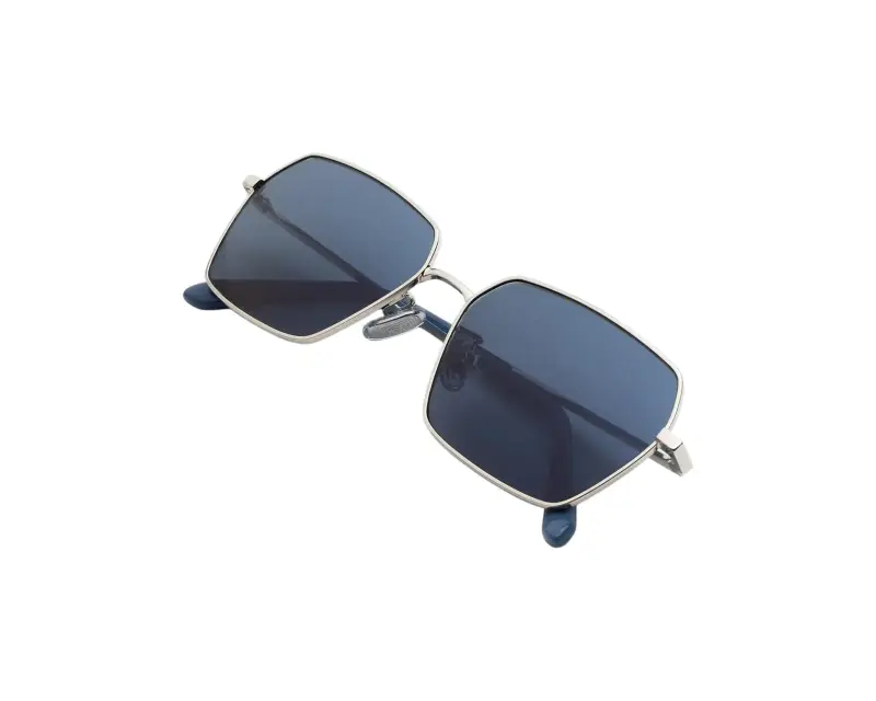 Unisex O5D BALARM BLUISSIMO Occhiali da sole Metallo Argento Blu Squadrata miniatura 3