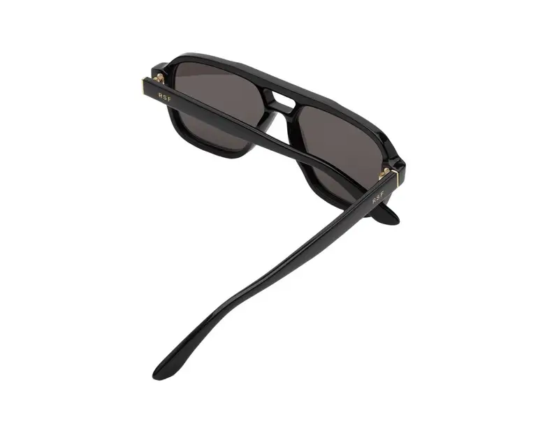 Retrosuperfuture Unisex PEZ Maneval Black Occhiali da sole Acetato Nero Grigio Squadrata Normale miniatura 2