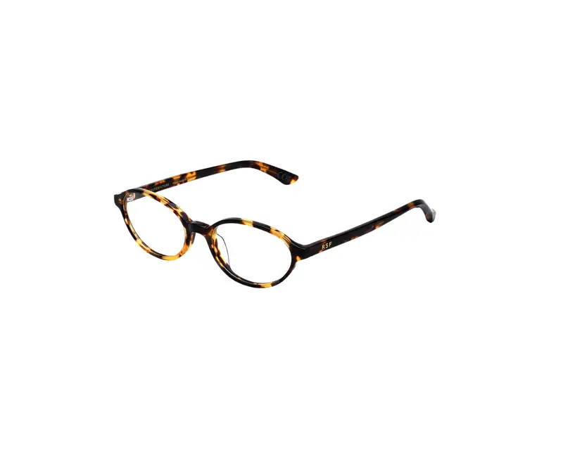 Retrosuperfuture Unisex QNC Numero 04 Burnt Havana Montature da vista Acetato Havana  Rotonda