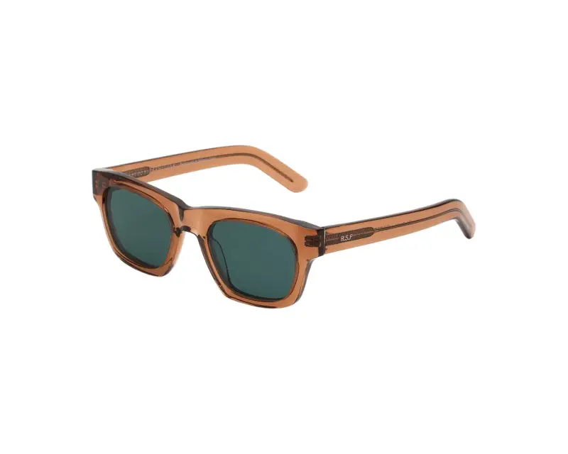 Unisex Retrosuperfuture 1ZA SINTESI COLA Occhiali da sole Acetato Marrone Verde Squadrata Normale