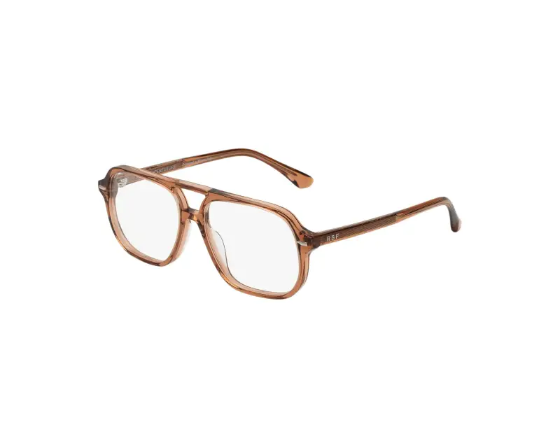 Unisex Retrosuperfuture 2NE NUMERO 152 COLA Montature da vista Acetato Marrone Squadrata