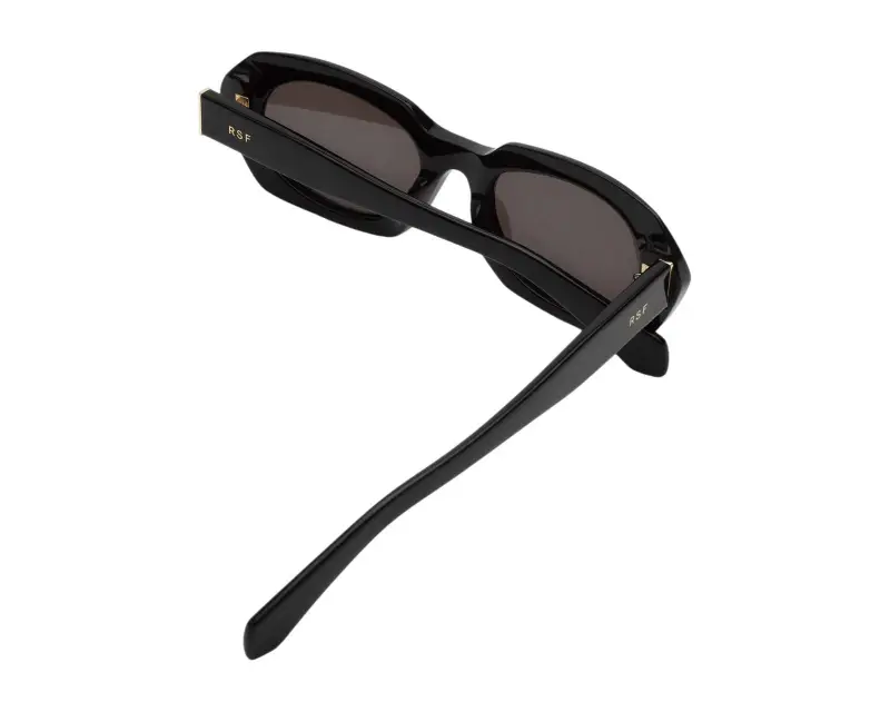 Unisex Retrosuperfuture 4RP EPOCA BLACK Occhiali da sole Acetato Nero Nero Geometrica Normale miniatura 3
