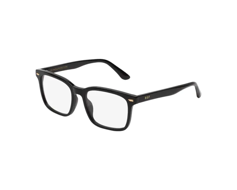 Unisex Retrosuperfuture 96B NUMERO 150 BLACK Montature da vista Acetato Nero Squadrata