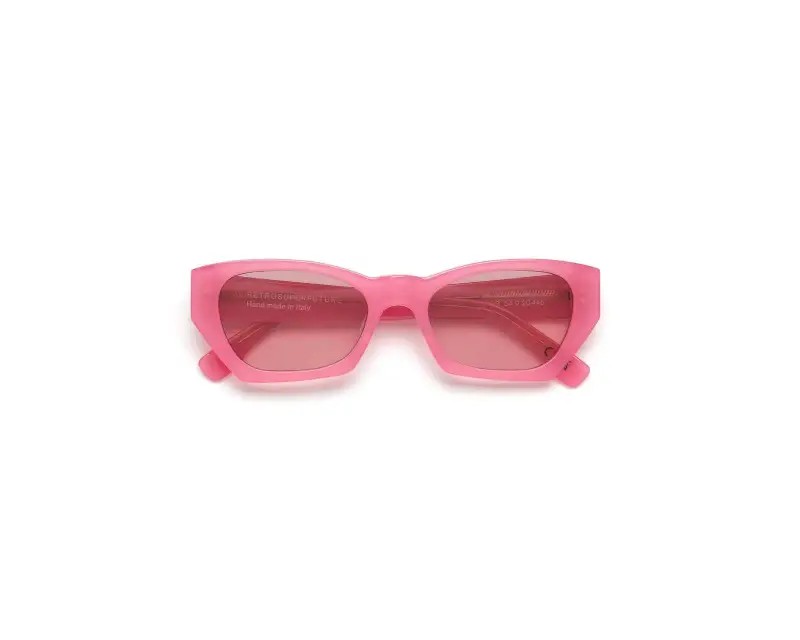 Unisex Retrosuperfuture A98 AMATA ESTATE FRAGOLA Occhiali da sole Acetato Rosa Rosa Squadrata miniatura 2