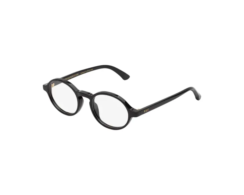 Unisex Retrosuperfuture D5B NUMERO 140 NERO Montature da vista Acetato Nero Rotonda