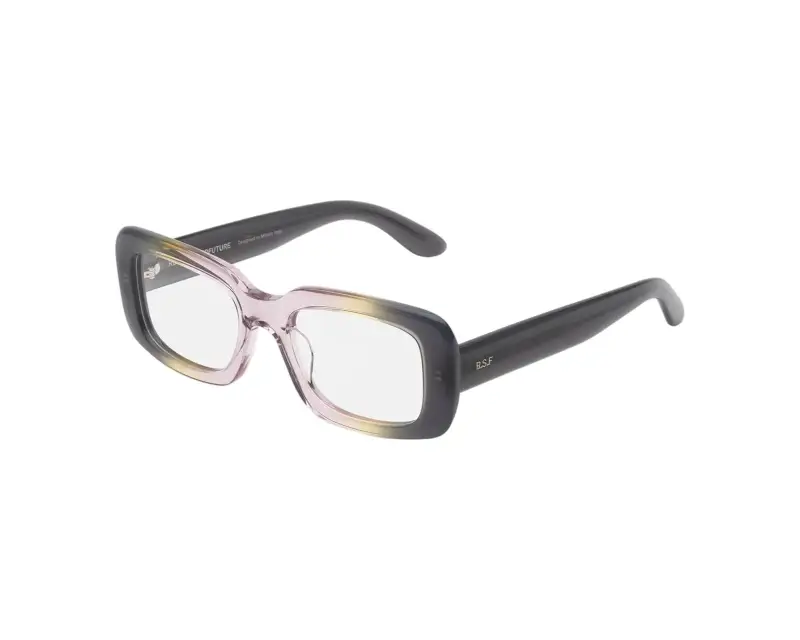 Unisex Retrosuperfuture I4V NUMERO 148 SIDE FADE Montature da vista Acetato Grigio Squadrata