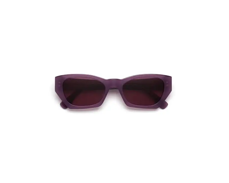 Unisex Retrosuperfuture K8X AMATA ESTATE MIRTILLO Occhiali da sole Acetato Viola Viola Squadrata miniatura 2