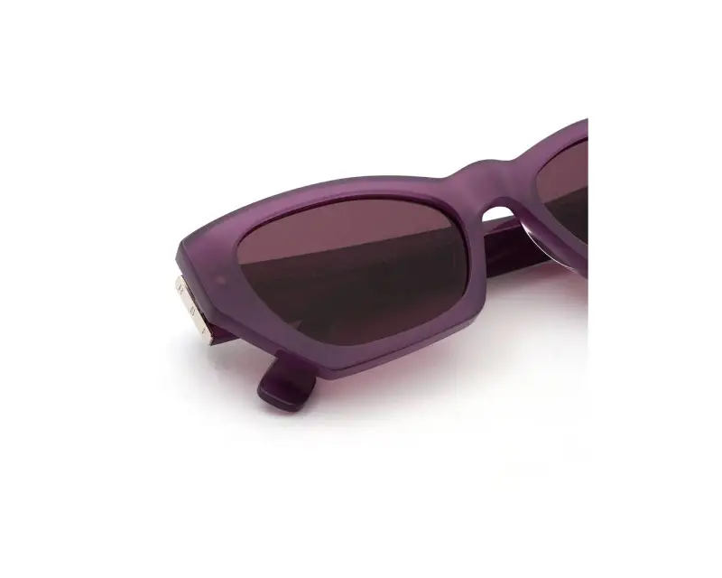 Unisex Retrosuperfuture K8X AMATA ESTATE MIRTILLO Occhiali da sole Acetato Viola Viola Squadrata miniatura 3