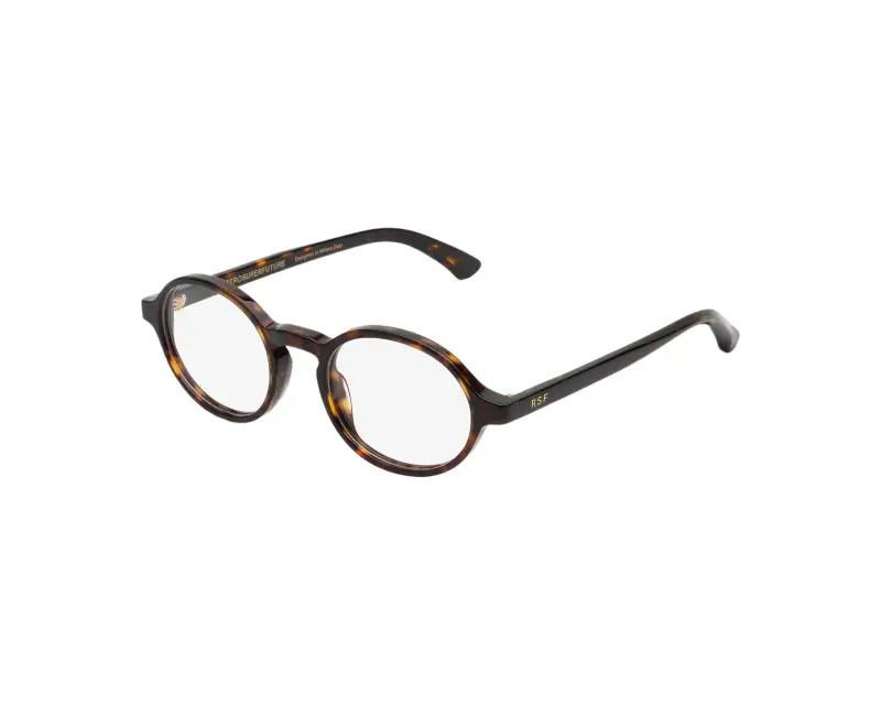 Unisex Retrosuperfuture PBQ NUMERO 140 HAVANA Montature da vista Acetato Havana Rotonda