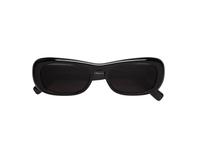 Unisex Retrosuperfuture PK5 SUGO BLACK Occhiali da sole Acetato Nero Nero Squadrata Normale miniatura 2