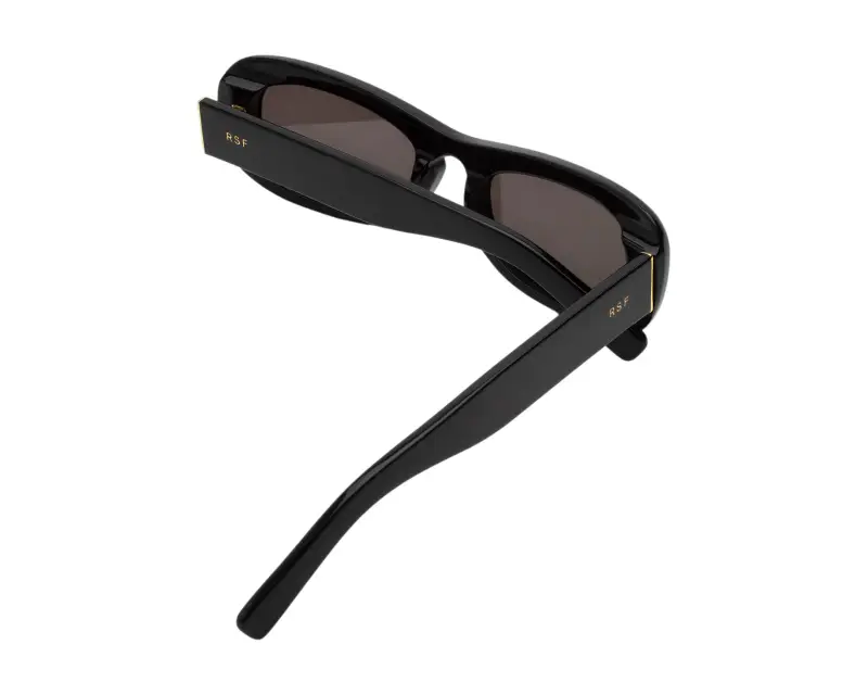 Unisex Retrosuperfuture PK5 SUGO BLACK Occhiali da sole Acetato Nero Nero Squadrata Normale miniatura 3