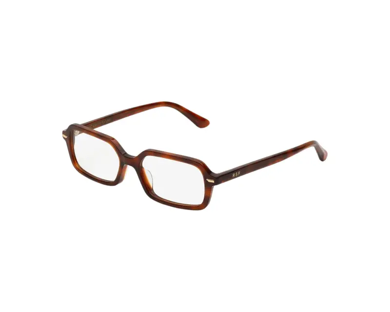 Unisex Retrosuperfuture QJP NUMERO 151 TABACCO Montature da vista Acetato Havana Squadrata