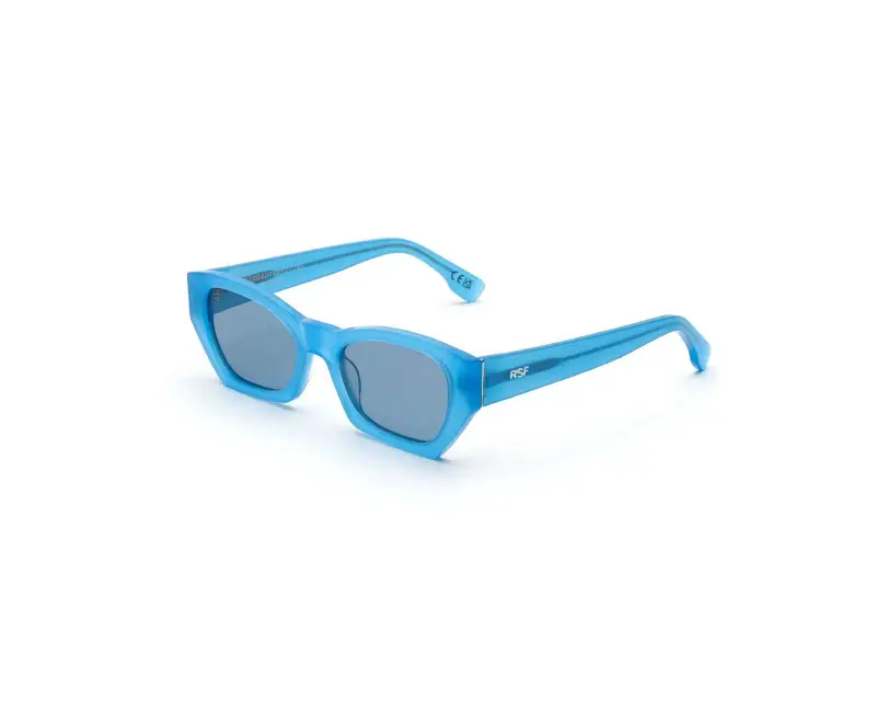 Unisex Retrosuperfuture QV3 AMATA ESTATE ANICE Occhiali da sole Acetato Azzurro Azzurro Squadrata
