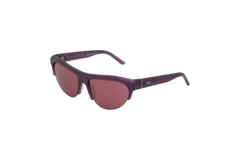 Unisex RYV ORA MELANZANA Occhiali da sole Acetato Viola Viola Cat Eye Normale