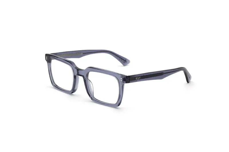 Retrosuperfuture Unisex SQS Secolo optical Marino Montature da vista Acetato Blu  Squadrata