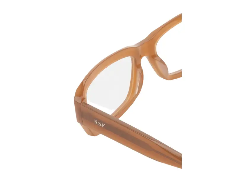 Retrosuperfuture Unisex UDX Numero 134 Cola Montature da vista Acetato Marrone Squadrata miniatura 2