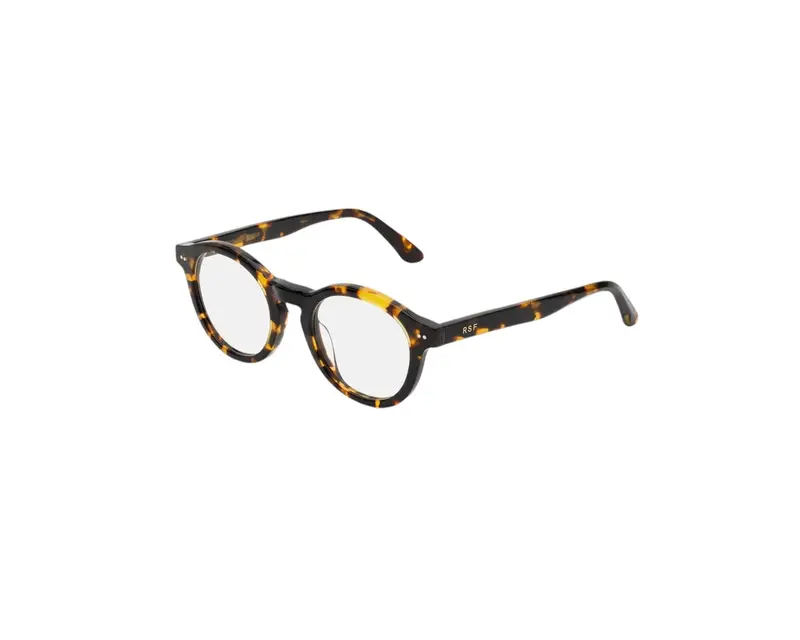 Retrosuperfuture Unisex UUF Numero 129 Burnt Havana Montature da vista Acetato Havana  Rotonda