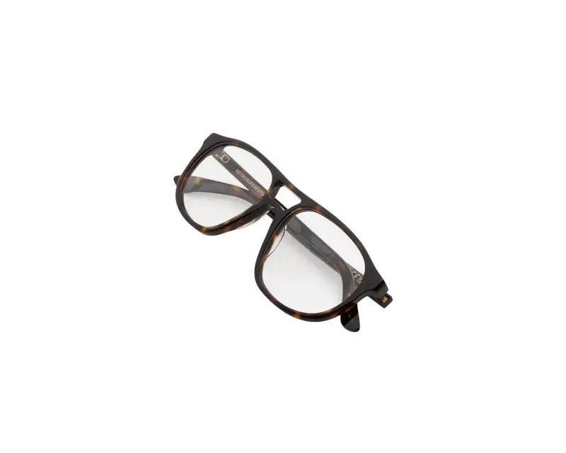 Retrosuperfuture Unisex VMV Numero 127 Havana Montature da vista Acetato Havana Squadrata miniatura 2