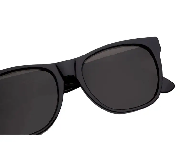 Retrosuperfuture Unisex X7E CLASSIC BLACK Occhiali da sole Acetato Nero Nero Normale miniatura 3