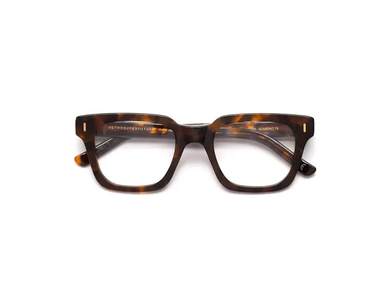 Unisex Z2I Numero 79 Havana Nostra Montature da vista Acetato Havana Squadrata miniatura 2