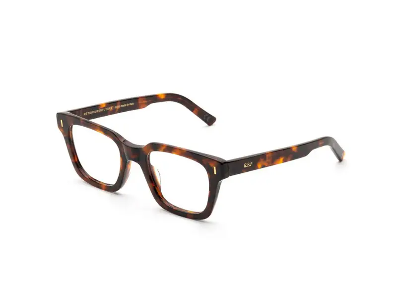 Unisex Z2I Numero 79 Havana Nostra Montature da vista Acetato Havana Squadrata