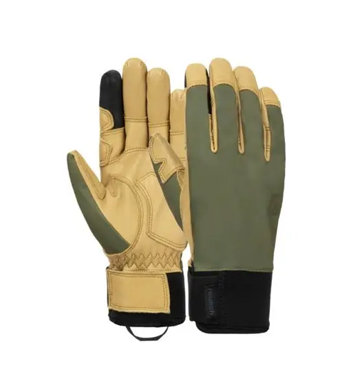 Alp-X Touch-Tec - guanti alpinismo Green