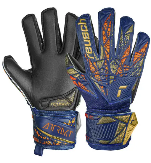 Attrakt Silver Junior - guanti da portiere - bambino Blue