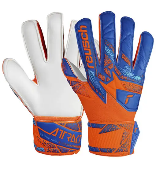 Attrakt Solid FS Junior - guanti da portiere - bambino Orange