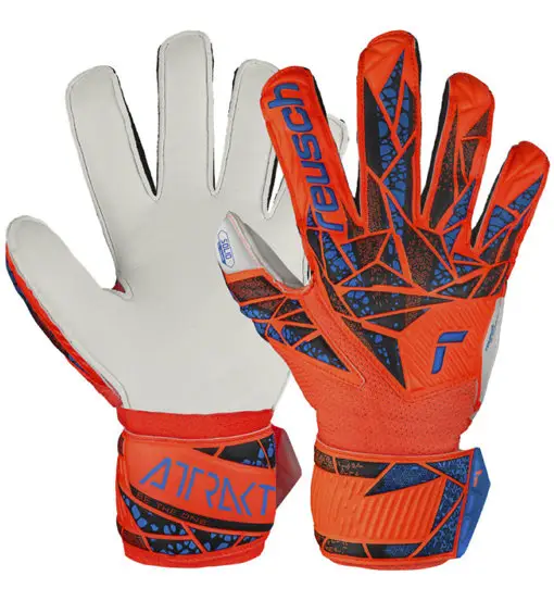 Attrakt Solid FS Junior - guanti da portiere - bambino Red