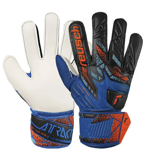 Attrakt Solid - guanti da portiere - bambino Blue