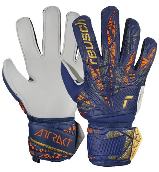 Attrakt Solid - guanti da portiere Blue