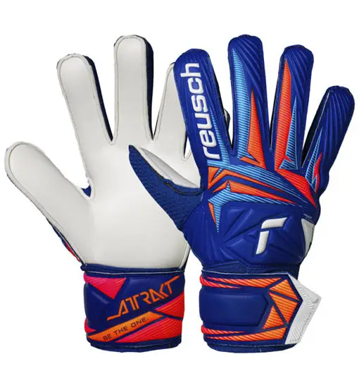 Attrakt Solid Junior - guanti da portiere - bambino Blue