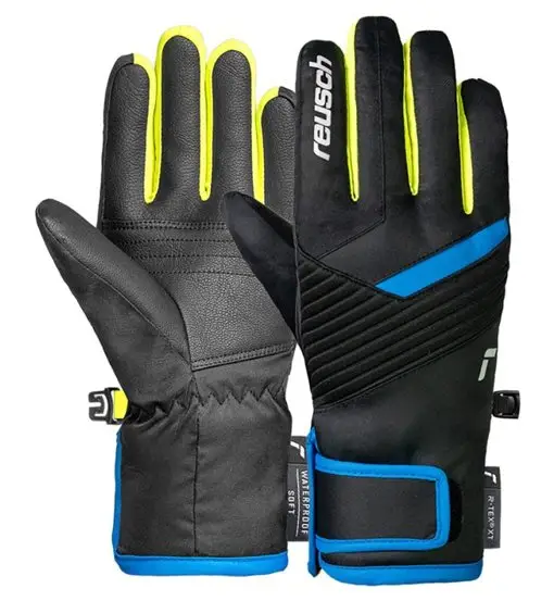 Dan R-TEX XT Junior - guanti da sci - bambino Black