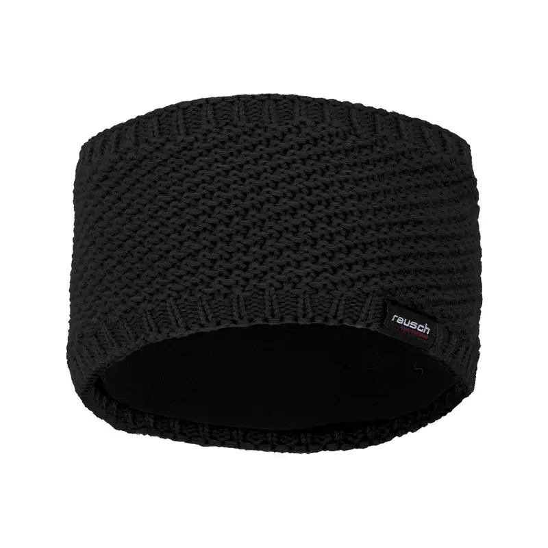 Fascia Paraorecchie Mica Nero Uomo TU