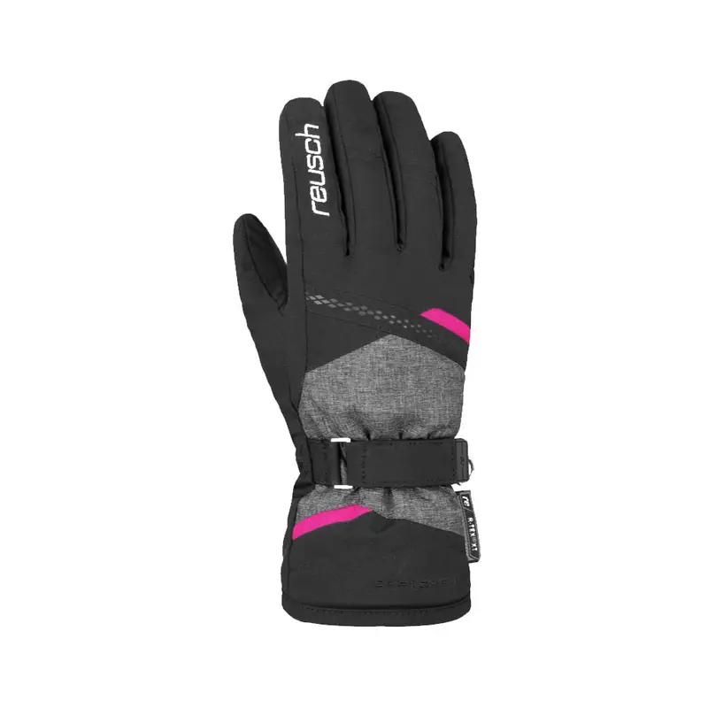 Guanti Sci Hannah R-Tex Xt Nero Rosa Donna 6 5
