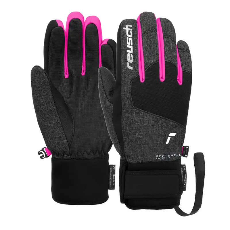 Reusch Guanti Ragazza Nero 2981758